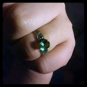 Beautiful green ring